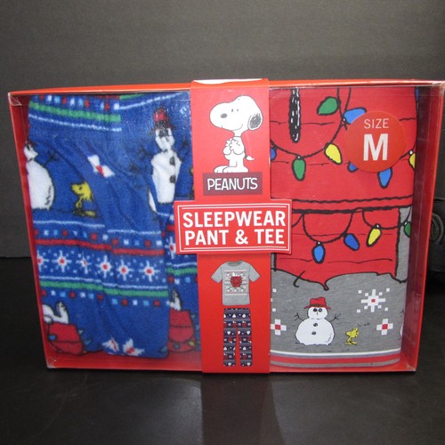 Peanuts snoopy 2pc pajama - snoopy, gift
