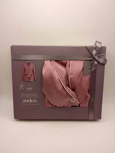 Auden luxe satin pajama set - satin,
